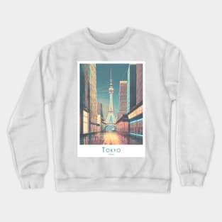 Japan - Tokyo Skyline Crewneck Sweatshirt